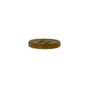 Poly-bouton 4-trous 11mm olive clair