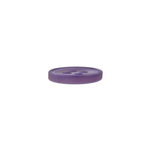 Poly-bouton 4-trous 11mm lilas parme