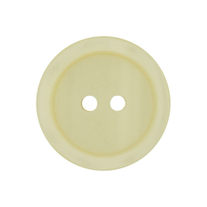 Poly-bouton 2-trous 11mm jaune