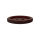 Poly-bouton 2-trous 11mm bordeaux