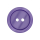 Bouton en poly 2-trous 11mm violet