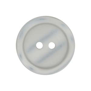 Poly-bouton 2-trous 11mm gris clair