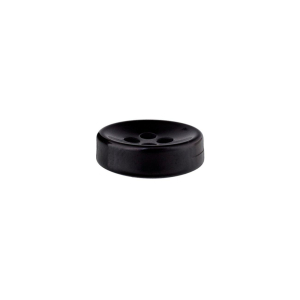 Poly-bouton 4-trous 10mm noir