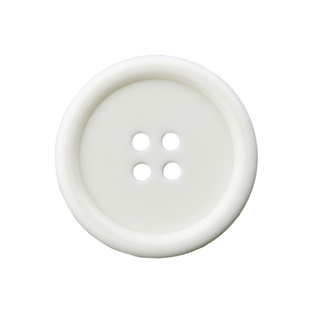 Poly-bouton 4-trous 12mm blanc