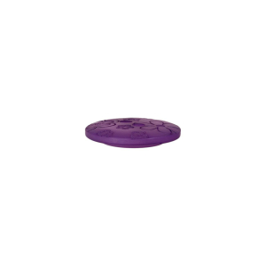 Bouton en poly 2-trous 15mm violet