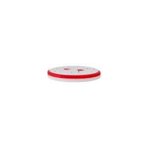 Poly-bouton 2-trous éléphant 12mm rouge