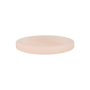 Poly-bouton 2-trous 23mm rose