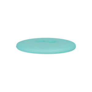 Poly-bouton 2-trous 23mm turquoise vert