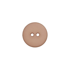 Bouton en poly 2-trous 23mm beige