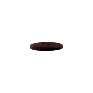 Bouton en poly 2-trous 23mm brun foncé