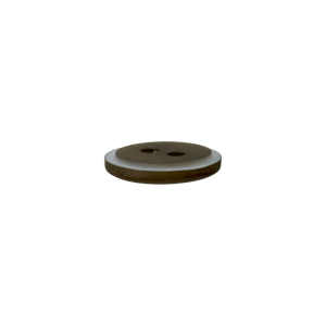 Poly-bouton 2-trous 11mm olive