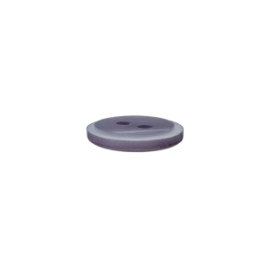 Poly-bouton 2-trous 11mm lilas parme