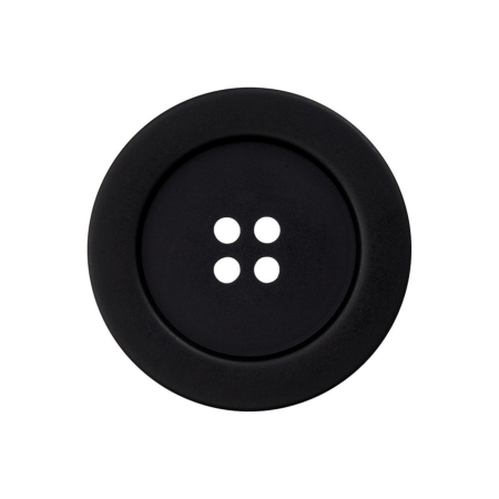 Poly-bouton 4-trous 28mm noir