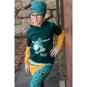 Sweat French Terry panneau Swafing - "Sk8" by...