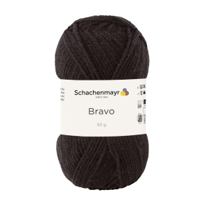 Schachenmayr Bravo, 08226 noir 50g