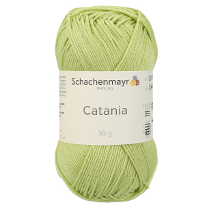 Schachenmayr Catania coton, 00392 jaunevert 50g