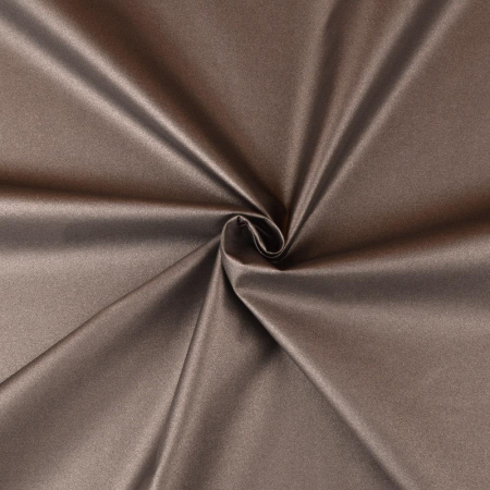 Microfibre enduit - gris métallisé brillant