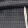 Tissu nicki velours en relief avec pied de poule - bleu marine
