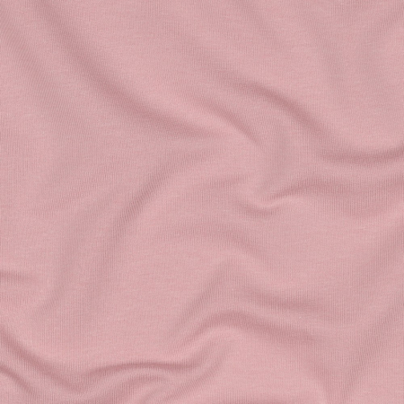 Tissu French Terry été bio Amelie Uni rose blush