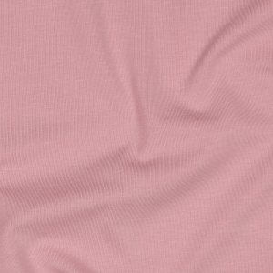 Tissu en jersey de coton biologique Amelie Uni rose blush