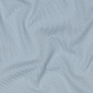 Tissu en jersey de coton biologique Amelie Uni bleu...