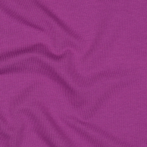 Tissu French Terry été bio Amelie Uni violet