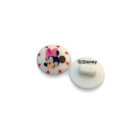 Walt Disney 15mm - Minnie Mouse blanc