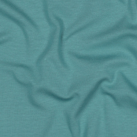 Tissu en jersey de coton biologique Amelie Uni vieux menthe