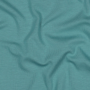 Tissu en jersey de coton biologique Amelie Uni vieux menthe