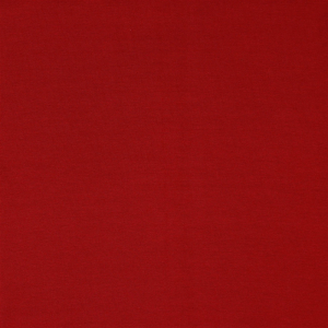 Tissu en bords-côtes bio Amelie Uni rouge foncé