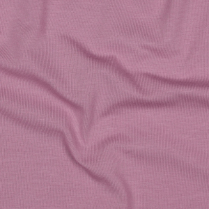 Tissu en jersey de coton biologique Amelie Uni mauve