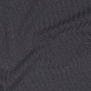 Tissu French Terry été bio Amelie Uni anthracite