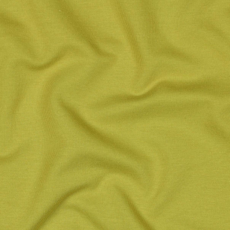 Tissu French Terry été bio Amelie Uni lime